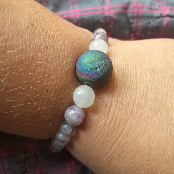 Cosmic Handmade Stone Bracelet - Picture 2 of 6